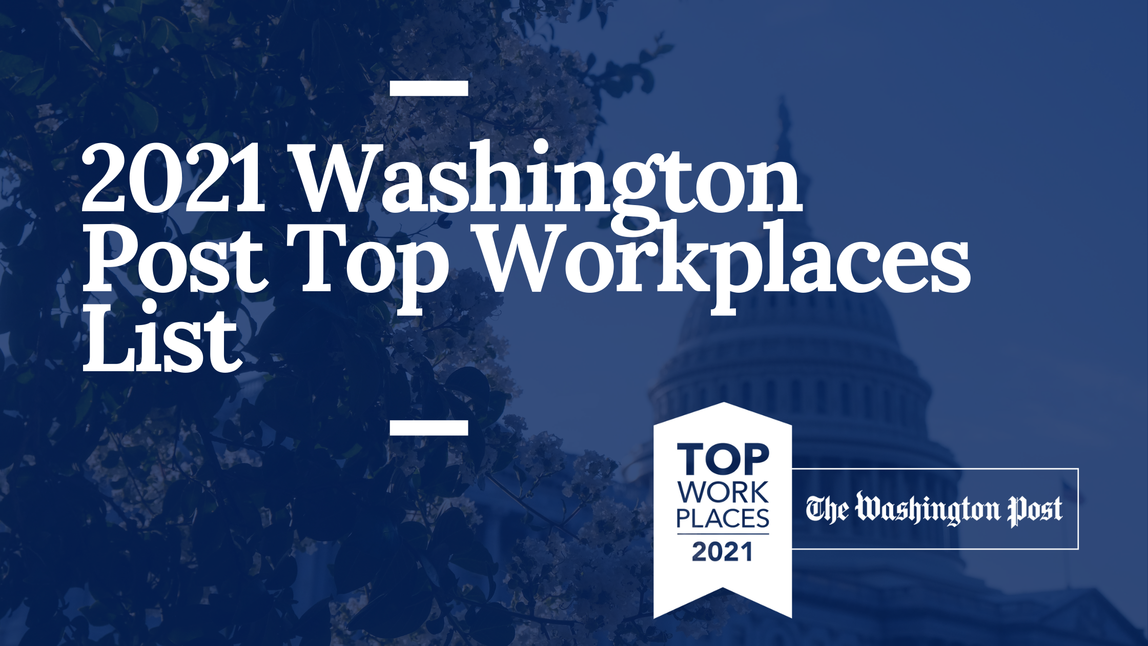 2021 Washington Post Top Workplaces List (1)