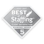 2017 Best of Staffing Diamond Award - Client Satisfaction