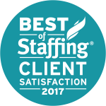 2017 Best of Staffing Client Satsfaction